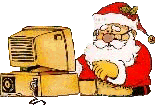 Computer Santa